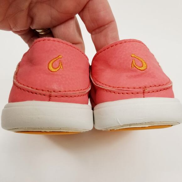 OluKai Girls Mesh Pehuea Maka Slip On Sneakers Size 10 - Picture 6 of 7